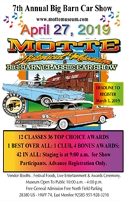 7th Annual Big Barn Classic Car Show