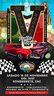 Quinta Rodada Pueblos Mágicos - Eventos de Autos Clásicos, Rallyes,  Desfiles y Exposiciones 