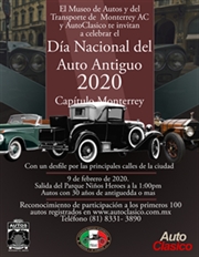 Día Nacional del Auto Antiguo Monterrey 2020