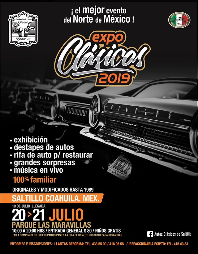 Expo Clásicos Saltillo 2019