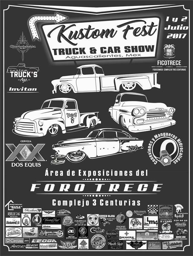 Kustom Fest Truck & Car Show Aguascalientes