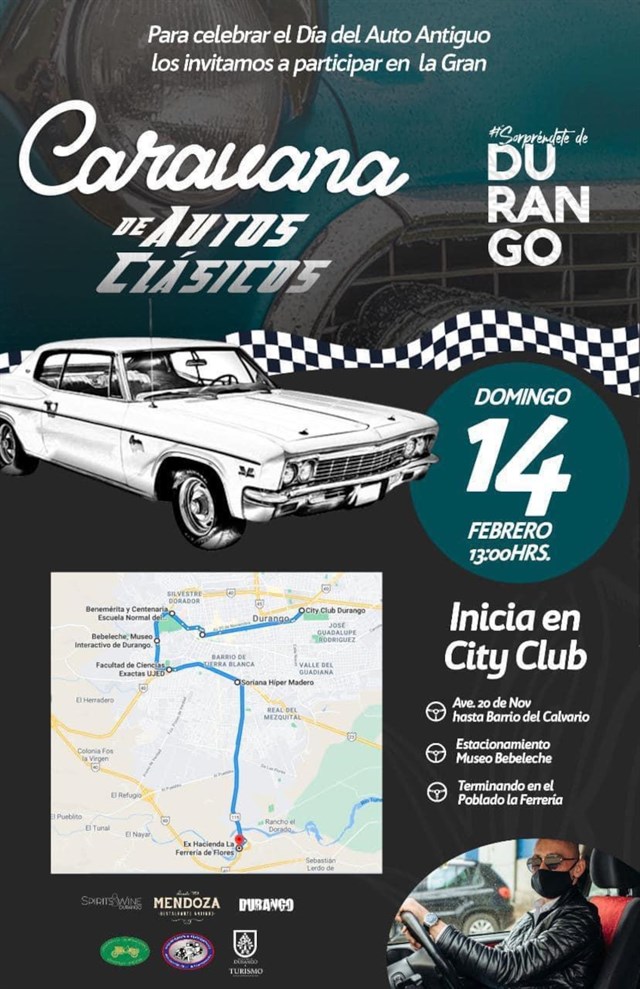 Caravana de Autos Clásicos Durango 2021