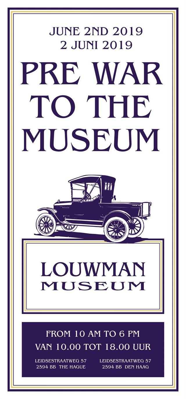 Pre-War To The Museum 2019