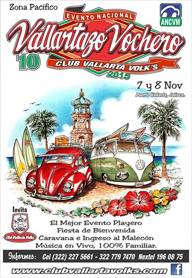 Vallarta Vochero 2015 - Events of Classic Cars, Rallyes, Parades and  Exhibitions : English