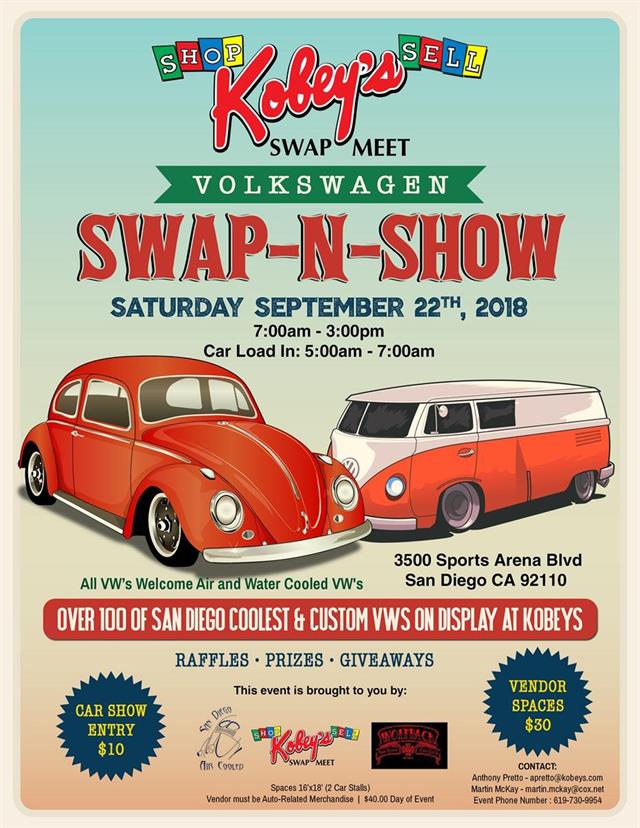 Kobey's Swap Meet Volkswagen Swap-N-Show 2018