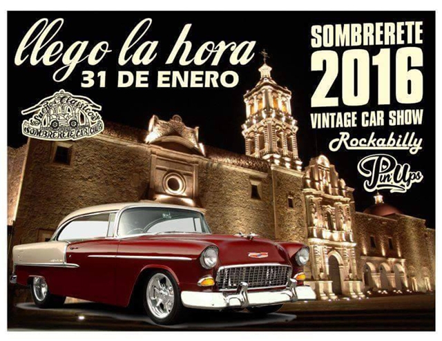 Vintage Car Show Sombrerete 2016