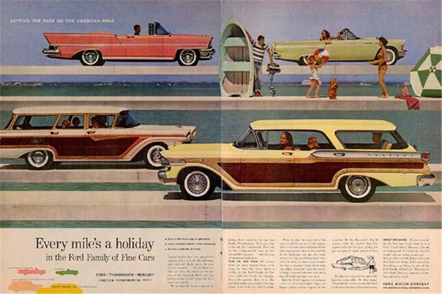 Publicidad de Ford Varios 1957 #36