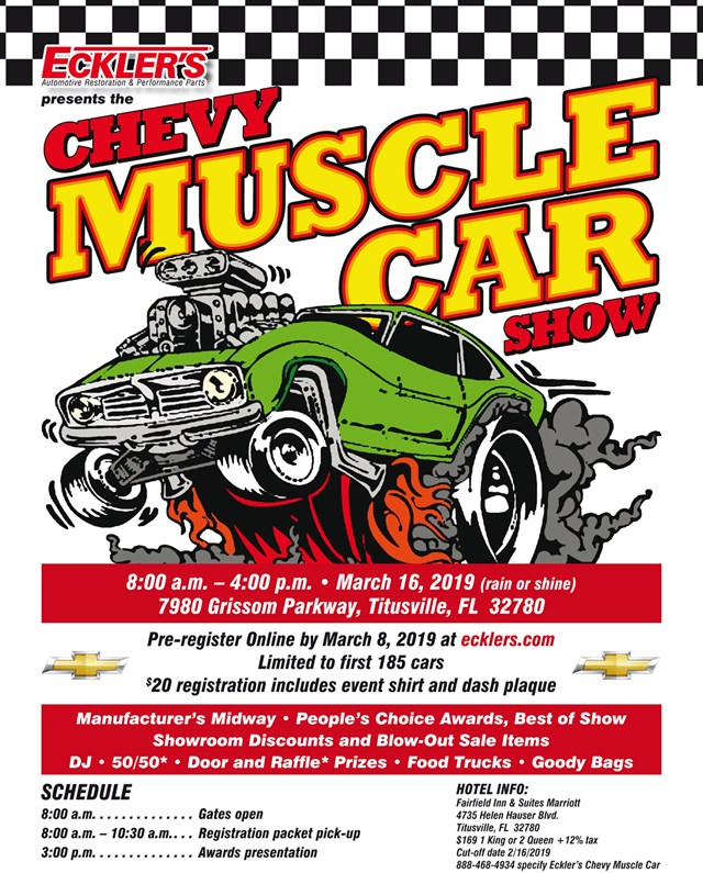 Eckler's Chevy Muscle Car Show 2019