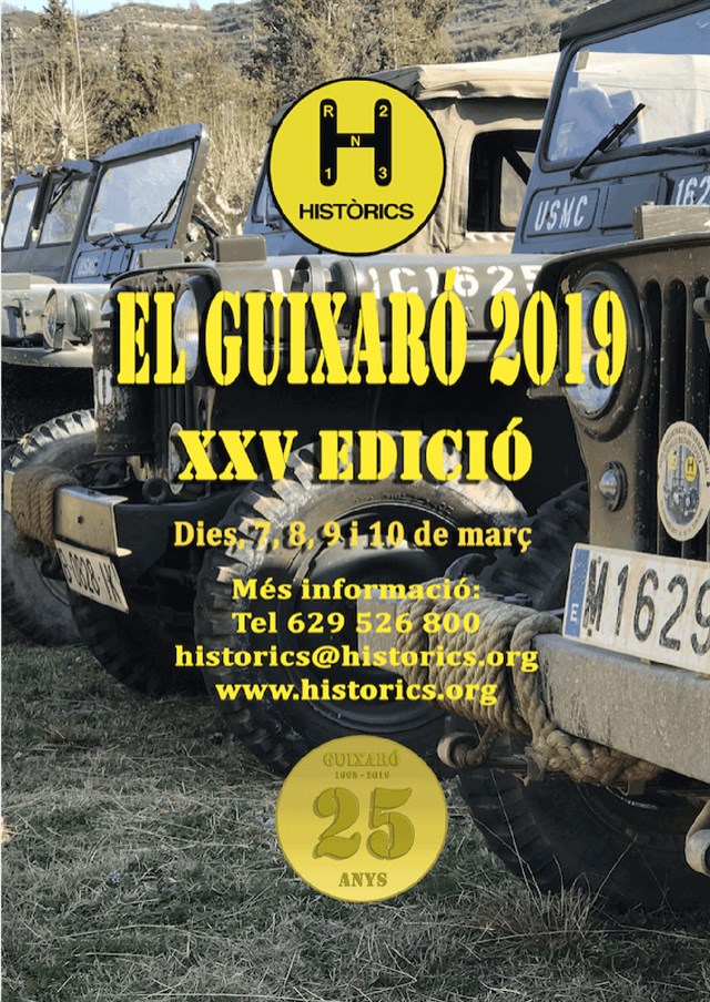 XXV Internacional de Vehículos Militares Guixaró 2019