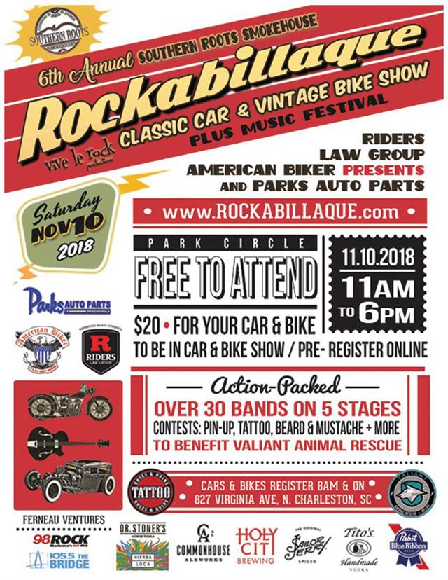 6th Annual Rockabillaque Classic Car & Vintage Bike Show