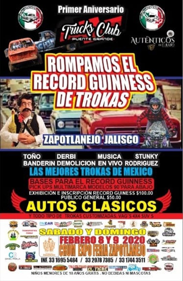 Trucks Club Puente Grande 1er Aniversario Zapotlanejo Jalisco