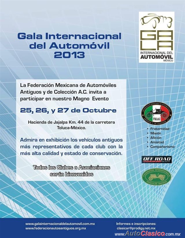Gala Internacional del Automovil 2013