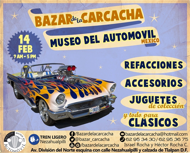 Bazar de la Carcacha - Museo del Automóvil - Febrero 2016