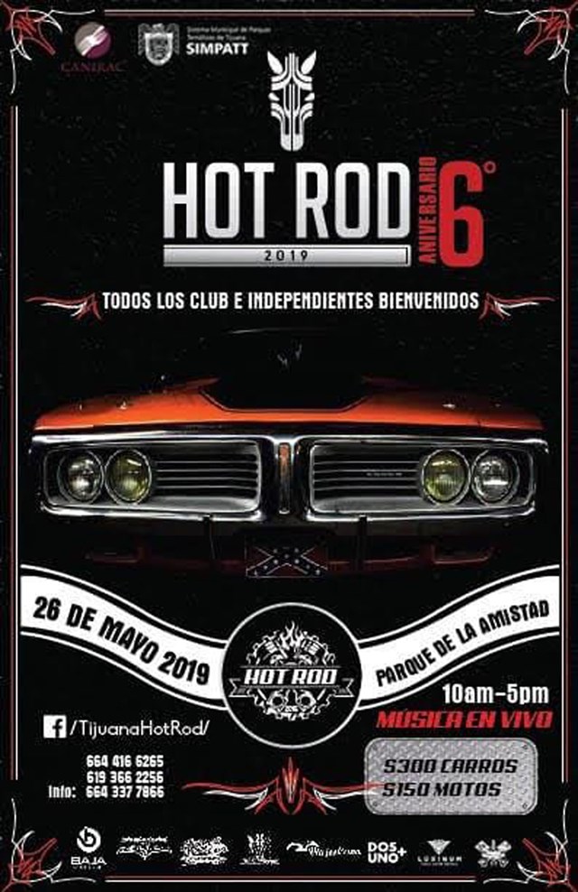 6o Aniversario Hot Rod Car Show Tijuana 2019