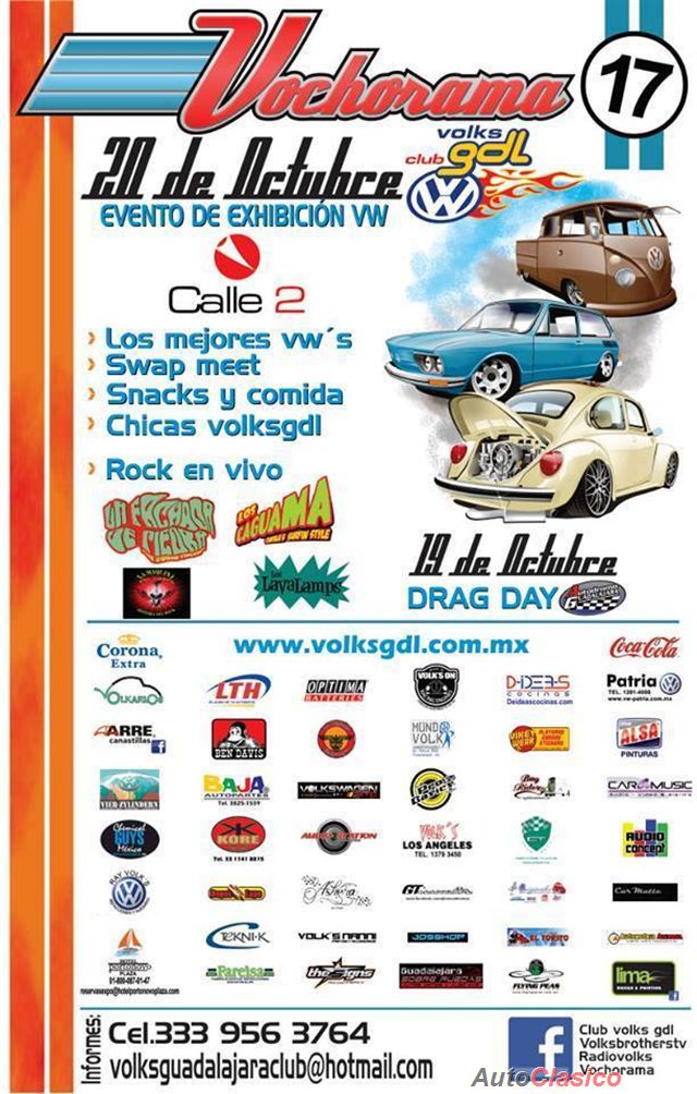 Vochorama - Guadalajara - Events of Classic Cars, Rallyes, Parades and  Exhibitions : English