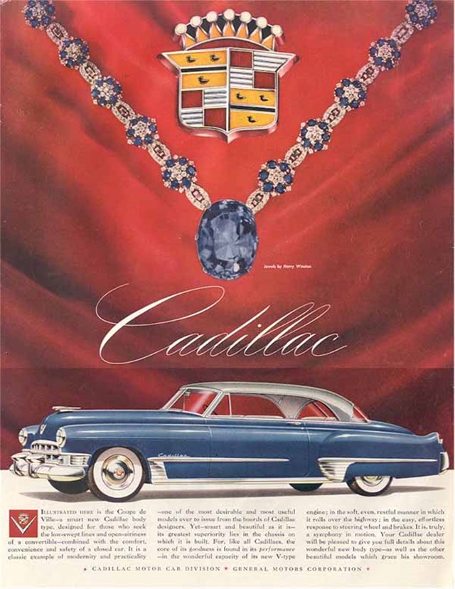 Publicidad de Cadillac Serie 62 1949 #153