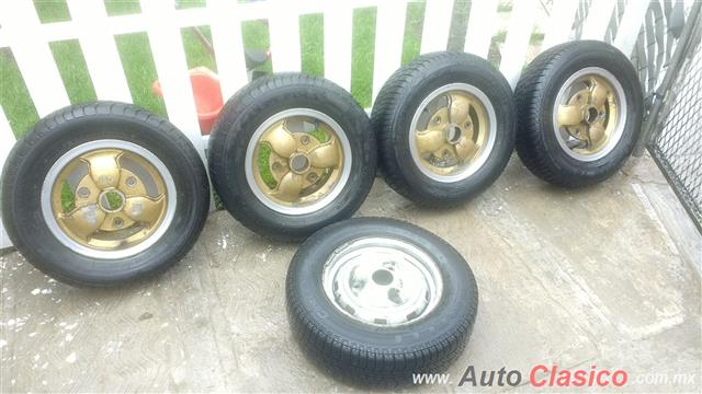 Rines R13 Renault 12 15 O 18 Wheels Tires AutoClasico .mx