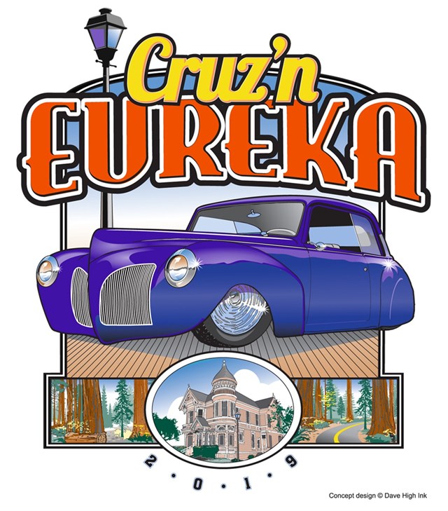 Cruz'n Eureka Car Show 2019 Events of Classic Cars, Rallyes, Parades