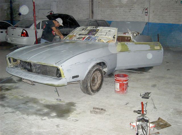 Mustang 73 convertible terminado