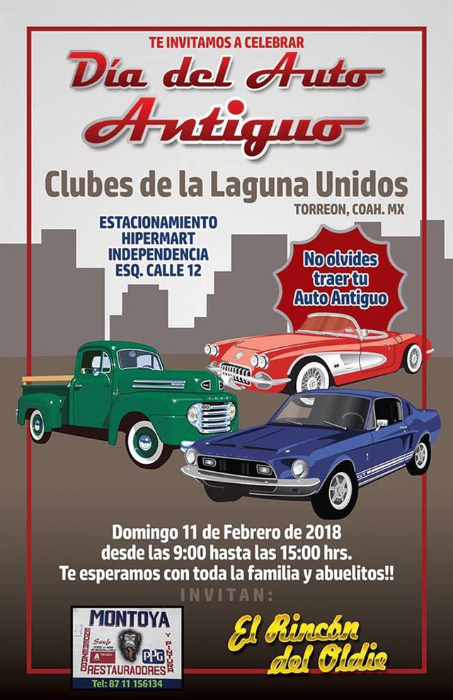 Día del Auto Antiguo Torreón 2018