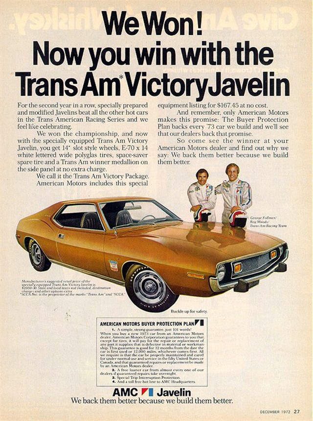 1971 AMC Javelin - Artículos Publicados