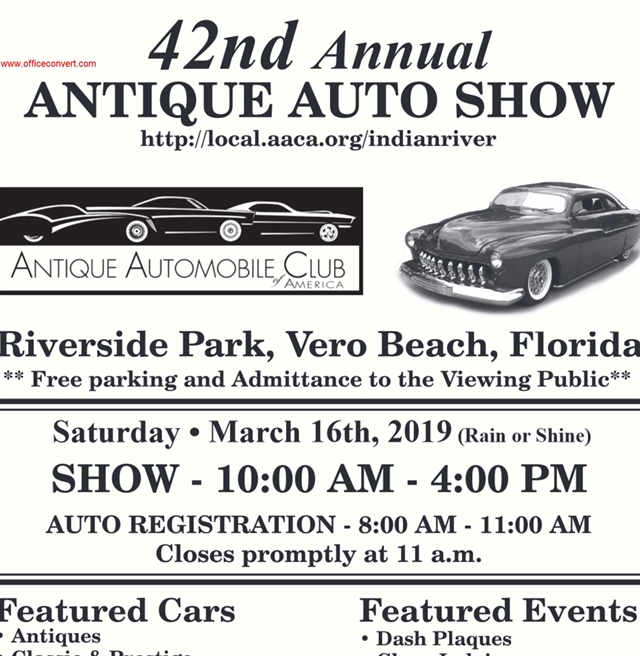 42nd Annual Antique Automobile Show - Events of Classic Cars, Rallyes