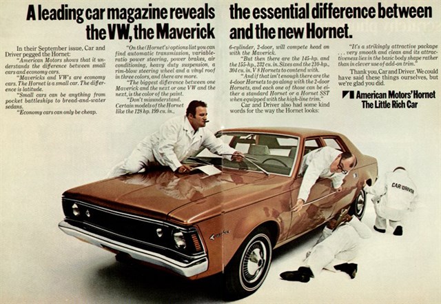 1970 American Motors Hornet - Artículos Publicados