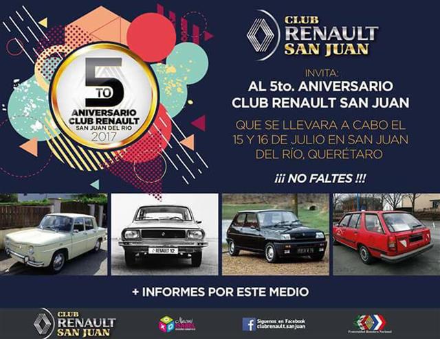 5o Aniversario Club Renault San Juan