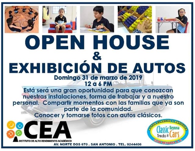 CEA Open House & Exhibición de Autos Reynosa