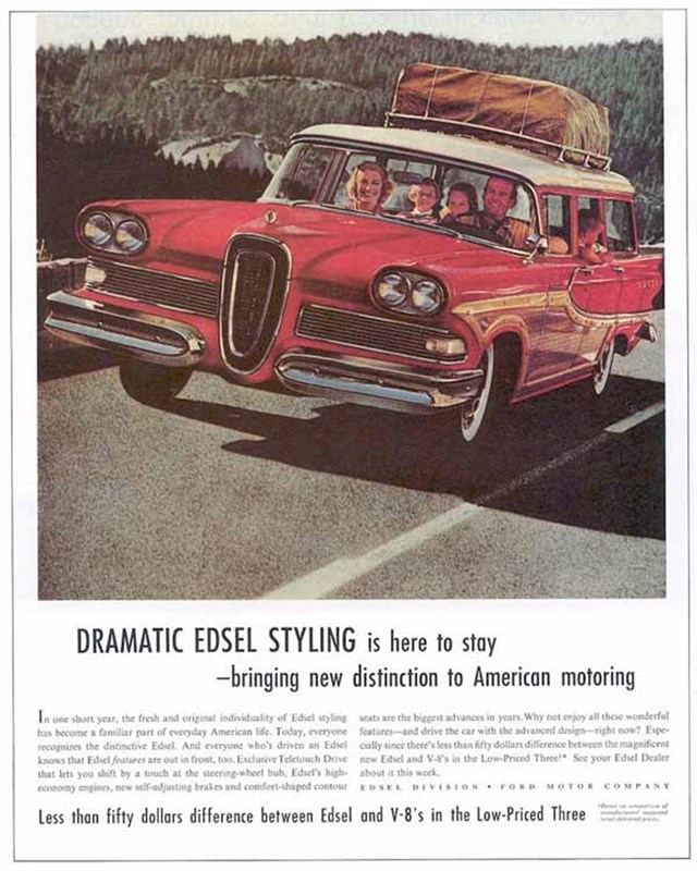 Publicidad de Ford Edsel 1958 #510