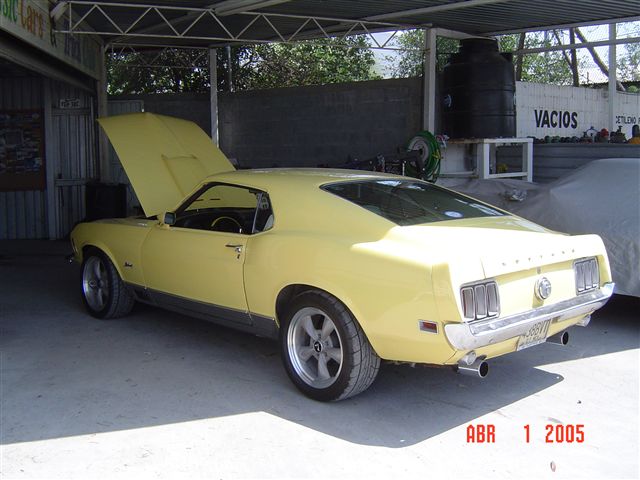 mustang fast back 1970