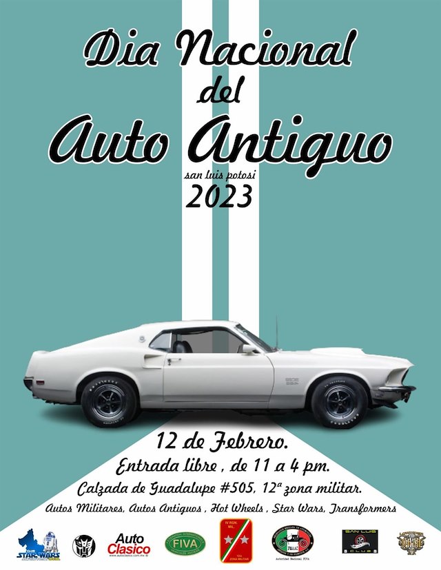 Día Nacional del Auto Antiguo San Luis Potosi