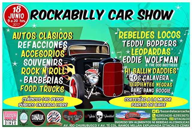Rockabilly Car Show Iztacalco Junio 2017