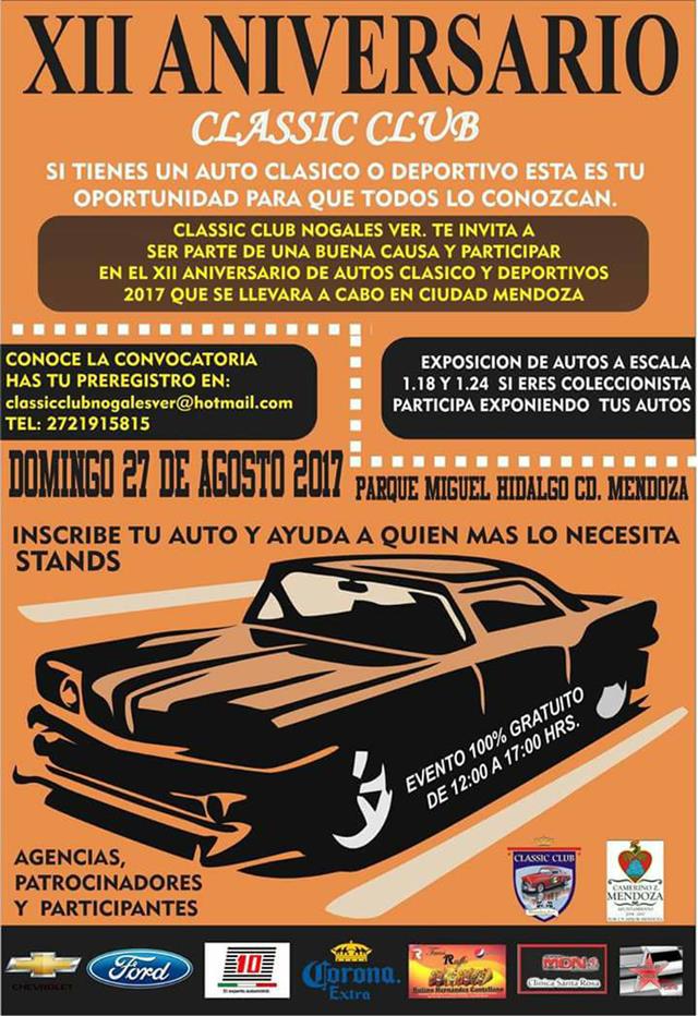 XII Aniversario Classic Club Nogales Veracruz