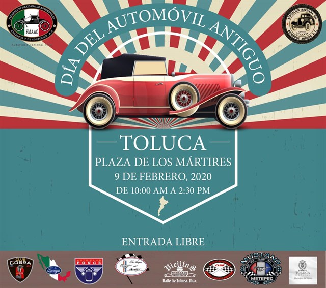 Día del Automóvil Antiguo Toluca 2020
