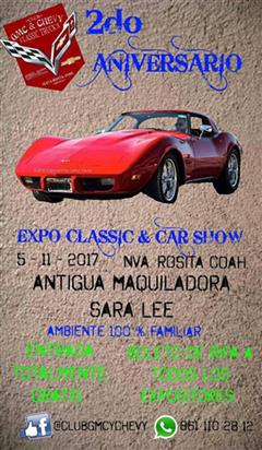 Más información de Expo Classic & Car Show. 2do Aniversario