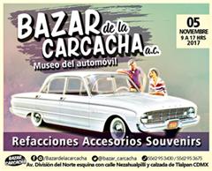 Más información de Bazar de la Carcacha - Mudeo del Automovil - Noviembre 2017