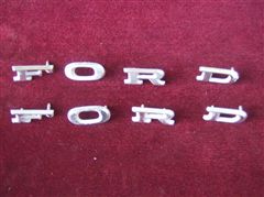 Letras originales Ford