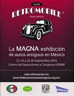 Más información de Salón Retromobile FMAAC México 2016