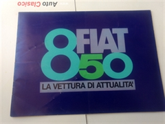 Folleto Promocional Fiat 850