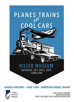 Más información de Planes, Trains & Cool Cars! 2019