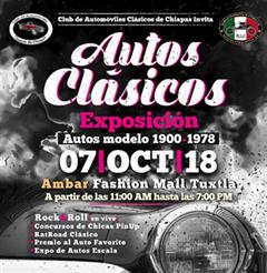Más información de Autos Clasicos Exposición Chiapas 2018