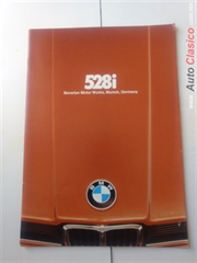 Folleto Promocional BMW 528I 70S