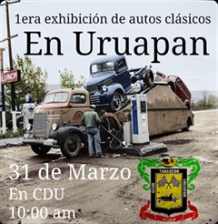 Más información de 1era Exhibición de Autos Clásicos en Uruapan