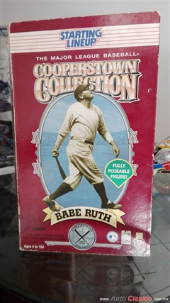 Cooperstown Collection Babe Ruth 12" De Altura Figura Completamente Articulada