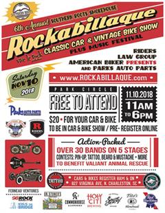Más información de 6th Annual Rockabillaque Classic Car & Vintage Bike Show