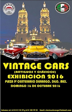 Más información de Vintage Cars Exhibición 2016