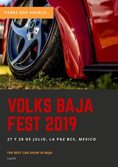 Más información de Volks Baja Fest 2019