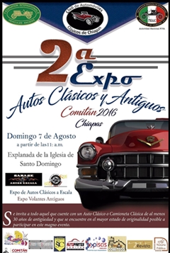 Más información de 2a Expo Autos Clásicos y Antiguos Comitan Chiapas 2016
