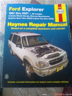 manual de mantenimiento y servicio de Ford Explorer 1991-2001,Explorer Sport 2003, Sport Track 2005